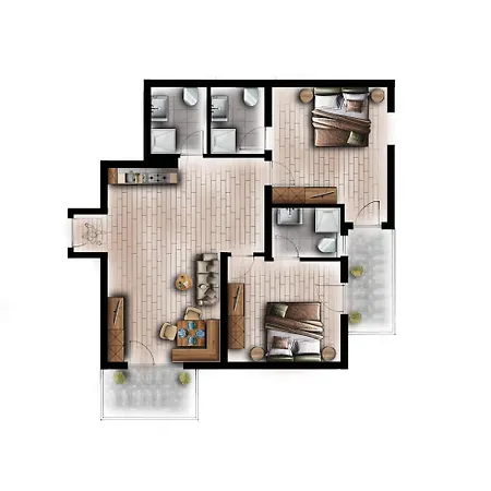 Terra Rossa Appartement